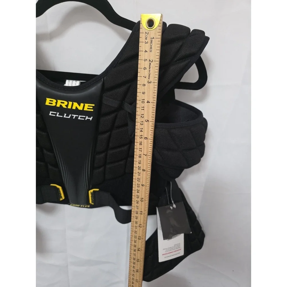 Brine Clutch SP Lacrosse‎ Shoulder Pads NWT Black Adult Adjustable 🥍